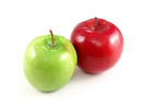 Thumbnail Two Apples Stock Photo - Royalty Free Image