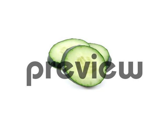 Product picture Cucumber Slices Stock Photo - Royalty Free Image